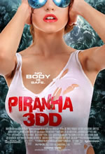 Pôster do filme Piranha 3DD