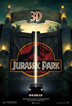 Pôster Jurassic Park 3D - O Parque dos Dinossauros