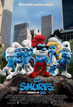 poster Smurfs - O Filme