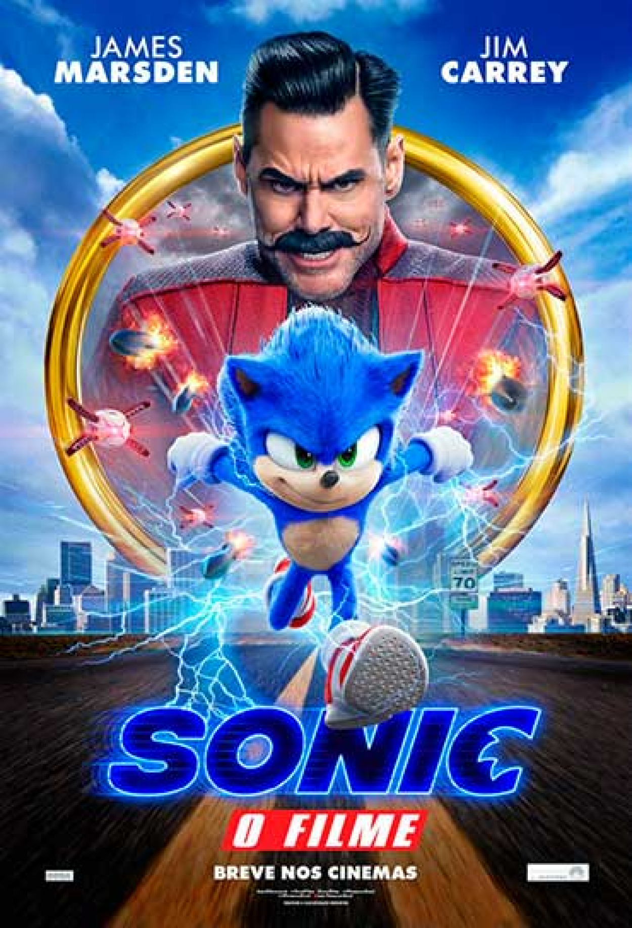 Sonic do filme é recriado (muito melhor) por fã no trailer - Nerdizmo