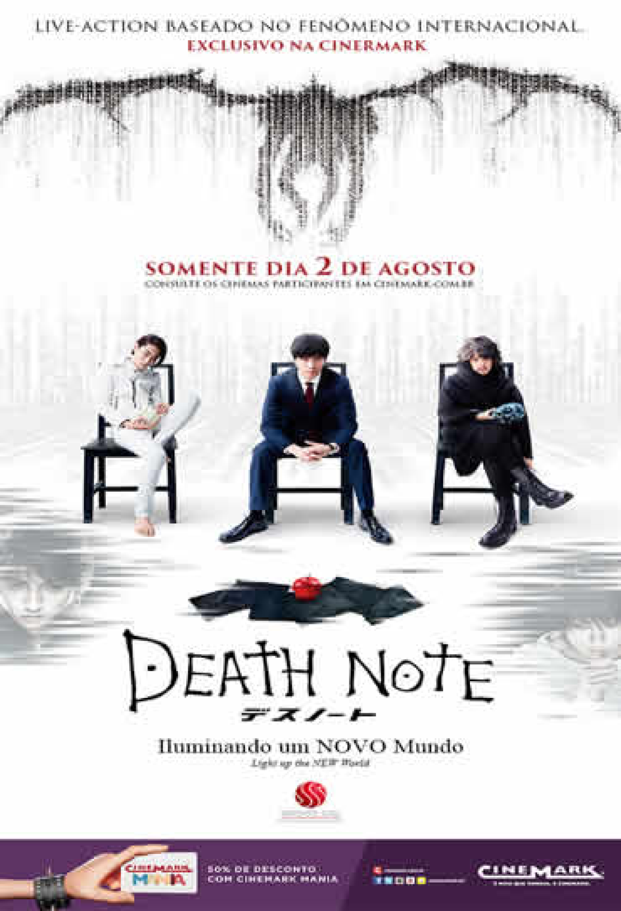 Death Note - Veja sinopse e logo do filme da Netflix