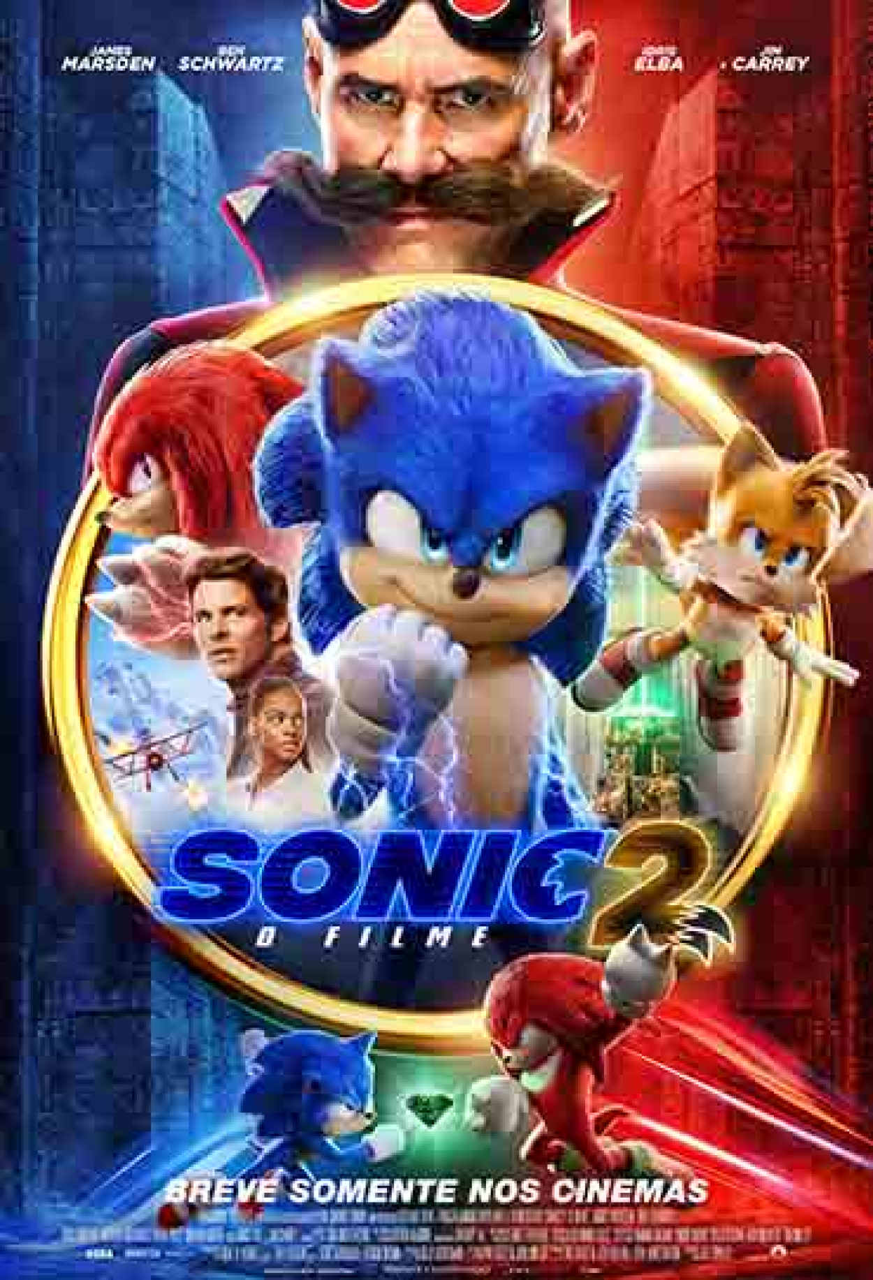 Sonic 2: O Filme'  Conheça os personagens da sequência - CinePOP