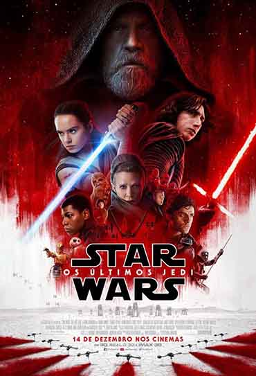 Poster do filme Star Wars: Os Últimos Jedi