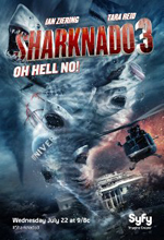 Poster do filme Sharknado 3: Oh, Não!