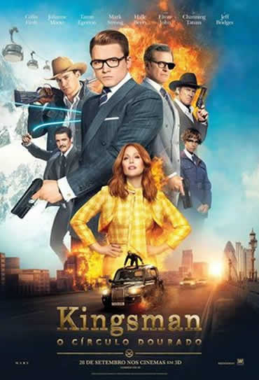 Poster do filme Kingsman: O Círculo Dourado