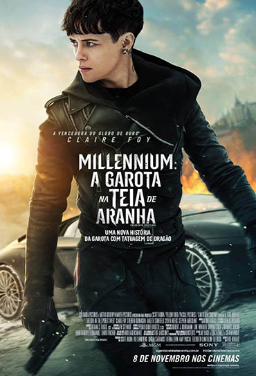 Poster do filme Millennium: A Garota na Teia de Aranha