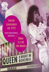 Poster do filme Queen: A Night in Bohemia