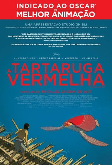 Poster do filme A Tartaruga Vermelha