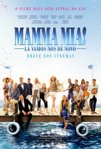 Poster do filme Mamma Mia! Lá Vamos Nós de Novo