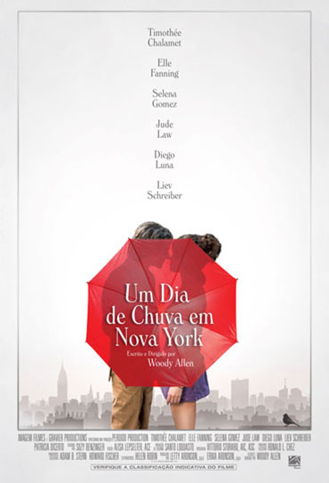 Poster do filme Um Dia de Chuva em Nova York