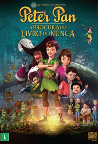 Poster do filme Peter Pan: A Procura pelo Livro do Nunca