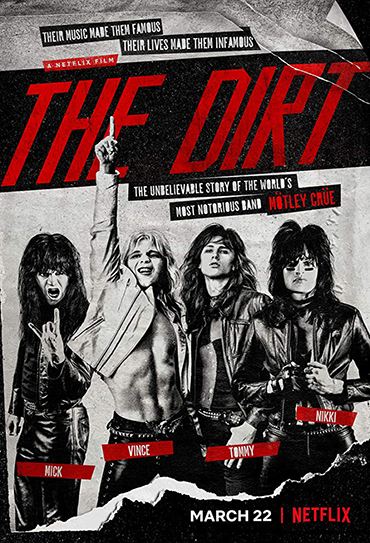 Poster do filme The Dirt – Confissões do Mötley Crüe