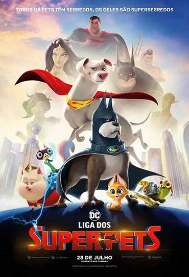 Poster do filme DC Liga dos Superpets