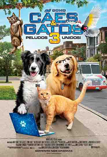 Poster do filme Como Cães e Gatos 3: Peludos Unidos!