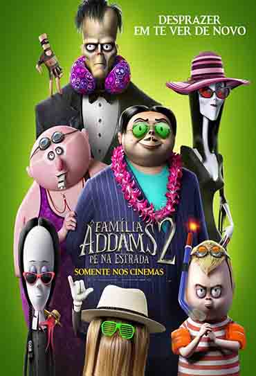 Poster do filme A Família Addams 2: Pé na Estrada