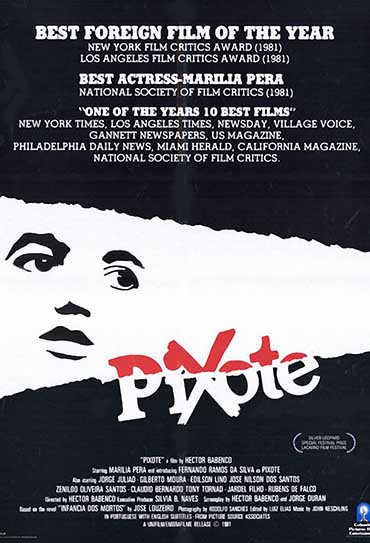 Poster do filme Pixote: A Lei do Mais Fraco 