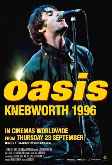 Poster do filme Oasis Knebworth 1996