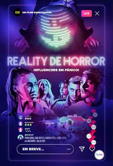 Poster do filme Reality de Horror - Influencers em Pânico