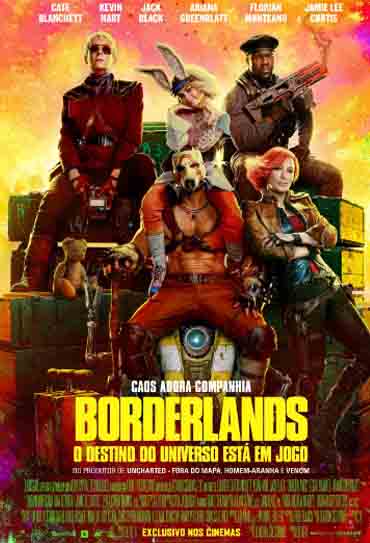 Poster do filme Borderlands: O Destino do Universo Está em Jogo
