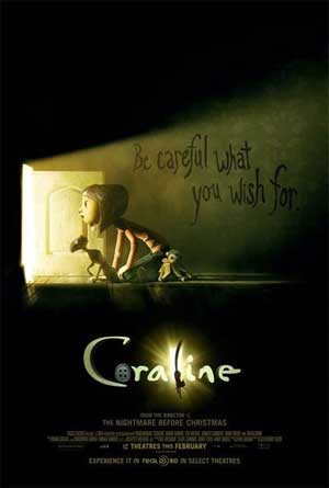Poster do filme Coraline e o Mundo Secreto