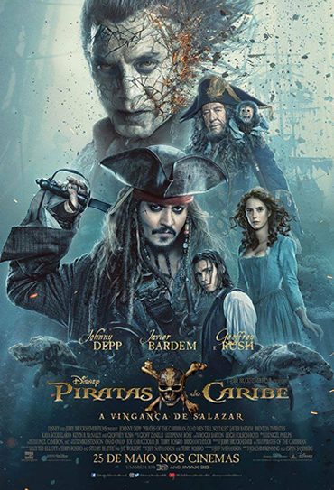 Poster do filme Piratas do Caribe: A Vingança de Salazar