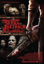 Poster do filme O Massacre da Serra Elétrica 3D - A Lenda Continua