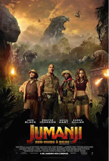 Poster do filme Jumanji: Bem-Vindo à Selva