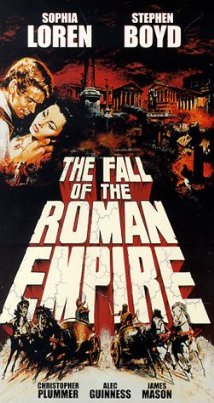 Poster do filme A Queda do Império Romano