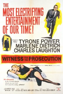 Poster do filme Testemunha de Acusação