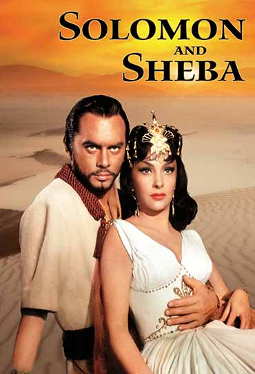 Poster do filme Salomão e a Rainha de Sabá
