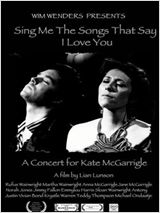 Poster do filme As Canções que Dizem Eu Te Amo - Um Concerto de Rufus & Martha Wainwright