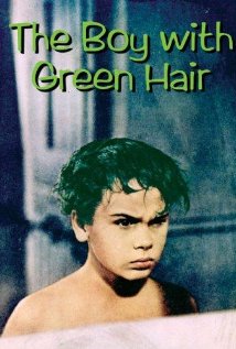 Poster do filme O Menino do Cabelo Verde 