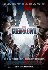 Poster do filme Capitão América 3: Guerra Civil