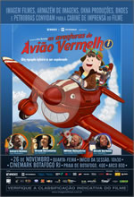 Poster do filme As Aventuras do Avião Vermelho