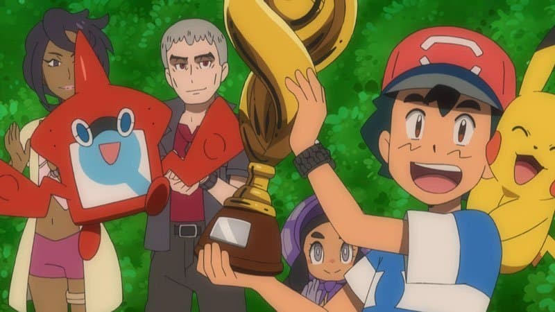 Ash ganha a Liga Pokémon após 22 anos
