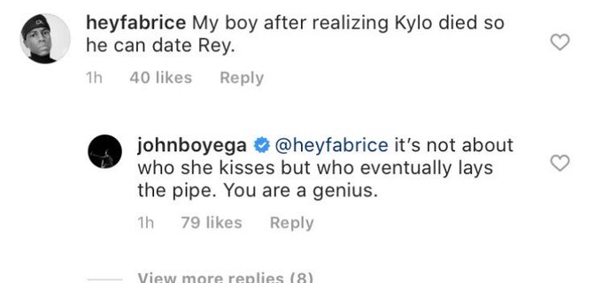 Star Wars: John Boyega é criticado após piada sexual com personagem de Daisy Ridley