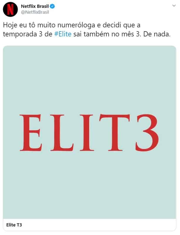 Elite: nova temporada estreia em março