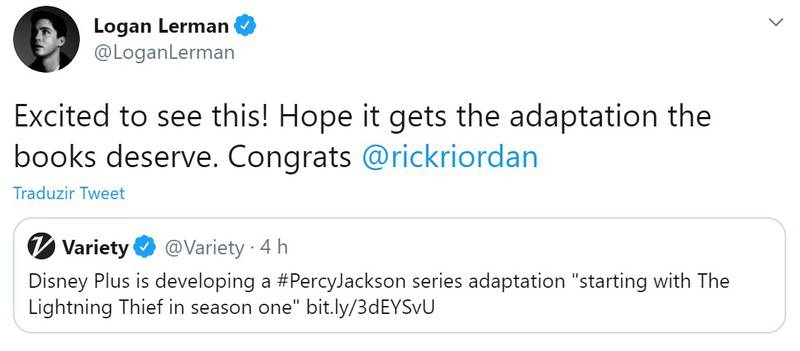 Percy Jackson ganhará nova adaptação, desta vez pela Disney+