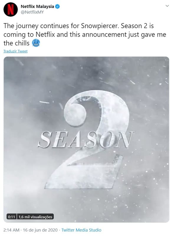 Expresso do Amanhã: segunda temporada tem lançamento confirmado pela Netflix 