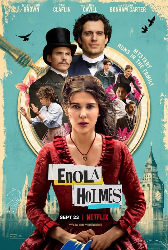 Enola Holmes: filme sobre irmã de Sherlock Holmes ganha trailer e pôster promocional