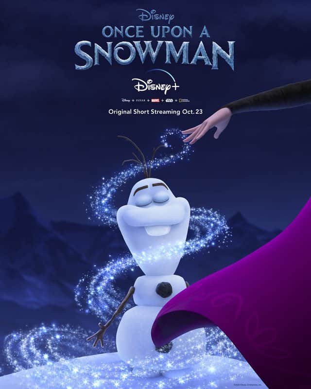Once Upon a Snowman: curta com Olaf, de Frozen, estreia em outubro na Disney+