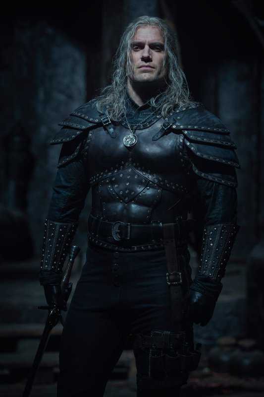 Imagem do bruxo Geralt de Rivia da série The Witcher 