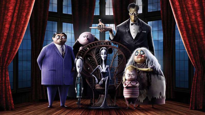 Animação de A Família Addams