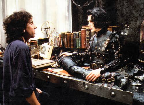 Tim Burton nos bastidores do filme