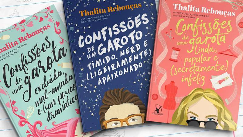 Confissões: série literária de Thalita Rebouças ganhará filme na Netflix
