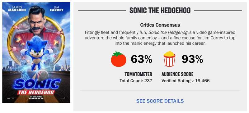 Como Sonic: O Filme superou todas as crises