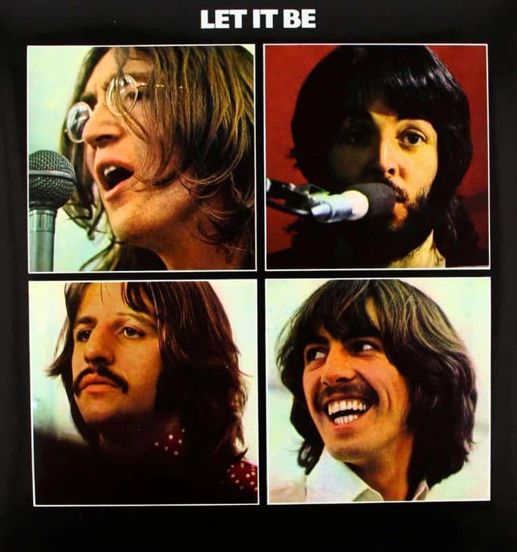 Capa do álbum Let it Be dos Beatles
