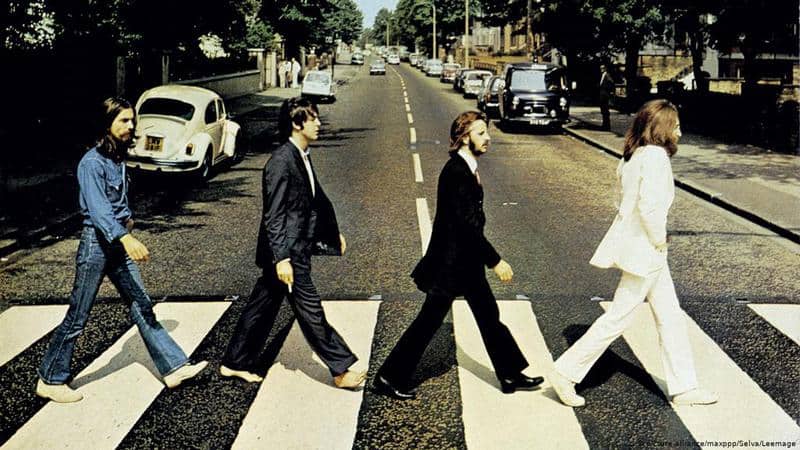 Capa do disco Abbey Road dos Beatles