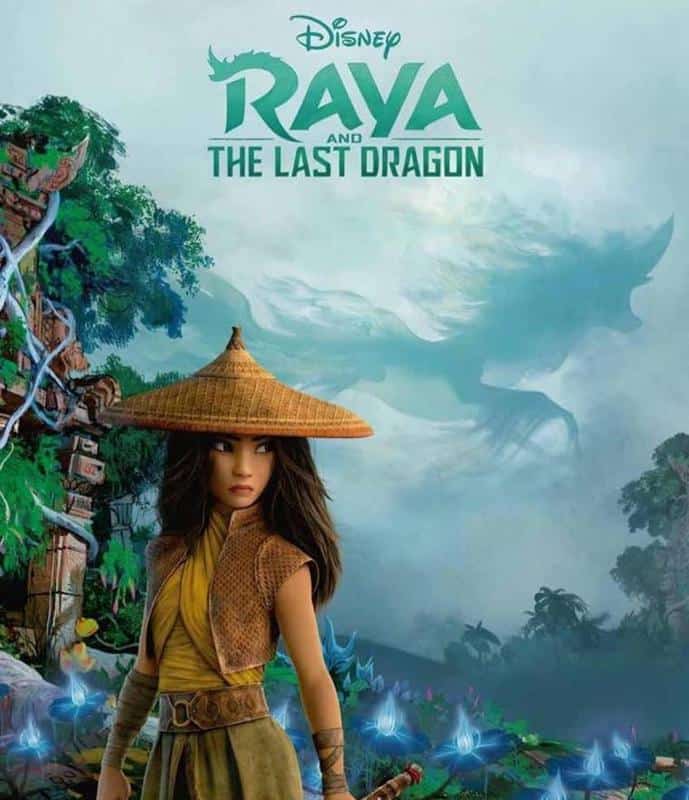 Cartaz do filme Raya e o Ultimo Dragão
