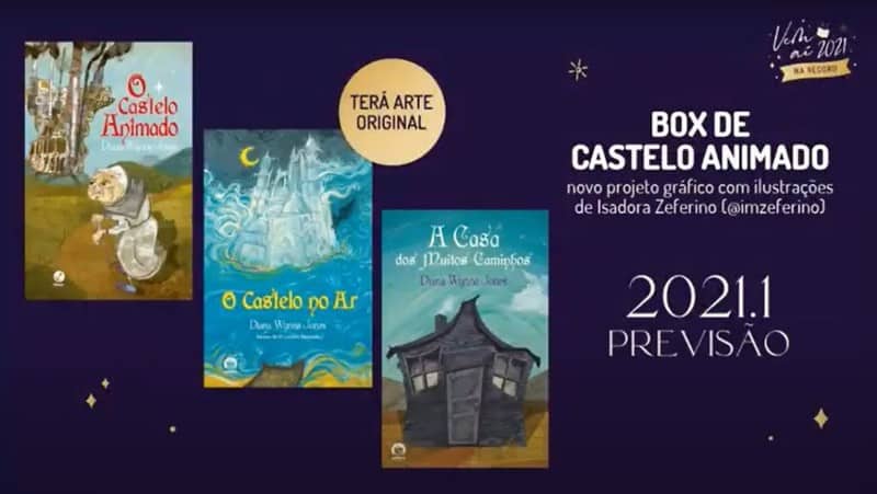 Livros de 'O Castelo Animado' serão publicados em box no Brasil 